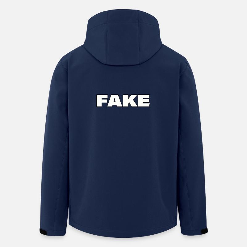 FAKE - Recycelte Männer Softshell-Jacke Discoverer von Stanley/Stella - Navy