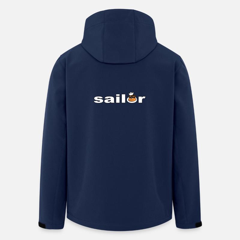 SAILOR - Recycelte Männer Softshell-Jacke von Stanley/Stella - Navy