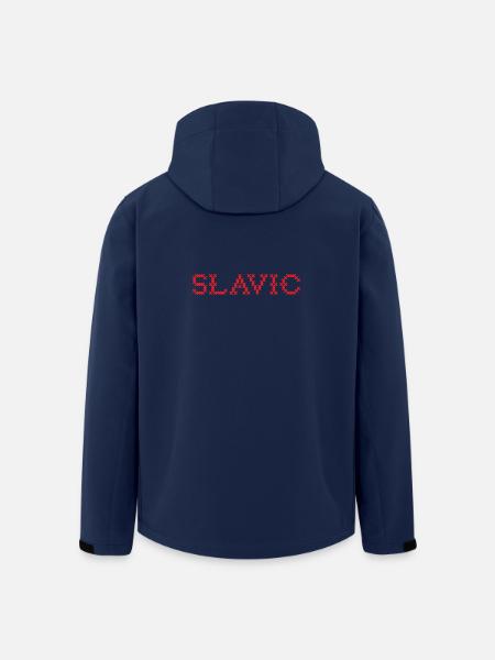 SLAVIC Folk Slawisch - Men’s Recycled Softshell Jacket by Stanley/Stella - navy