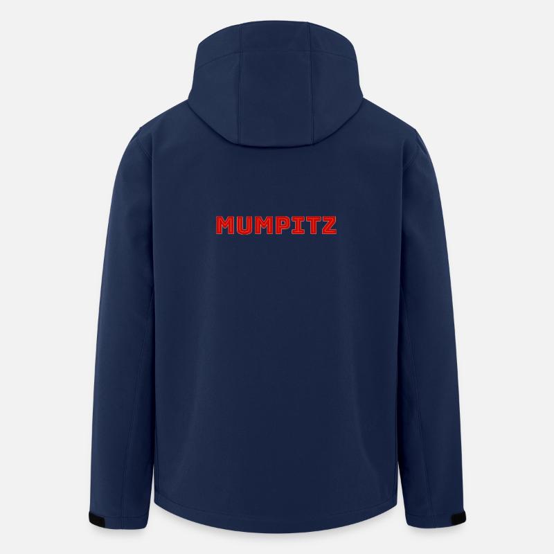 Alles totaler Mumpitz! - Recycelte Männer Softshell-Jacke von Stanley/Stella - Navy
