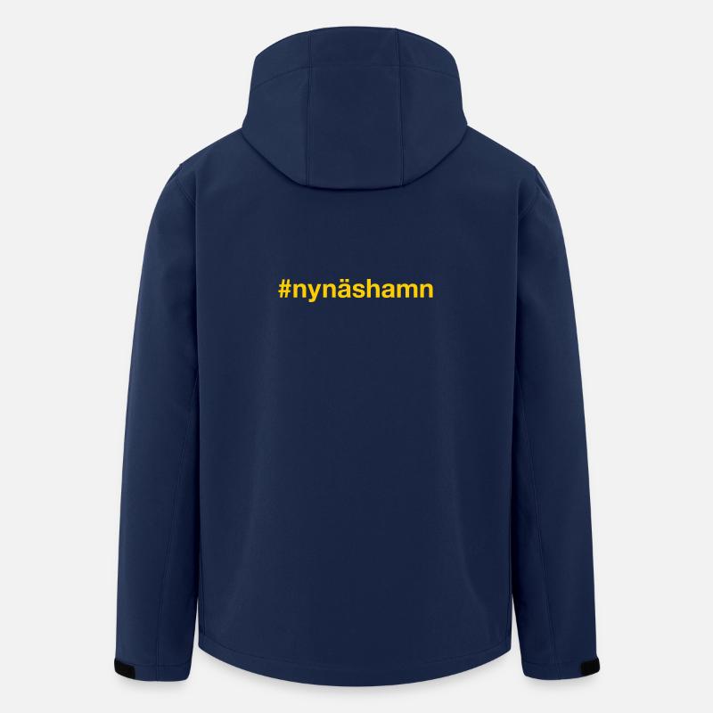 Nynäshamn Sverige Sweden Schweden - Recycelte Männer Softshell-Jacke von Stanley/Stella - Navy