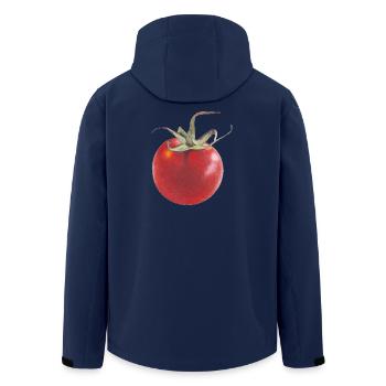 Tomate - Veste softshell homme en polyester recyclé Stanley/Stella - marine - Dos - AI Model Male 185 light (185cm)