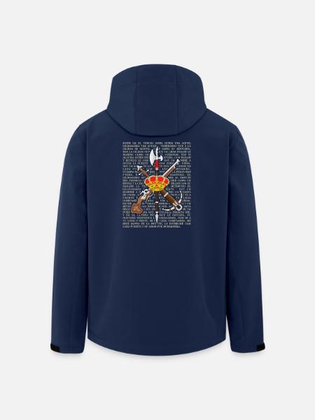 Der Freund des Todes - Recycelte Männer Softshell-Jacke von Stanley/Stella - Navy