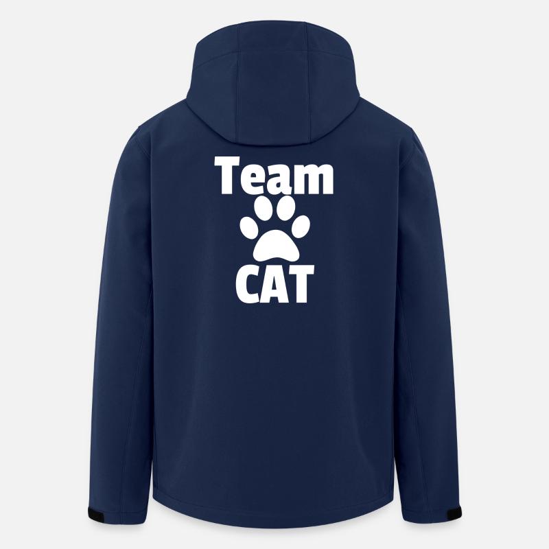 Team CAT - Men’s Recycled Softshell Jacket by Stanley/Stella - navy