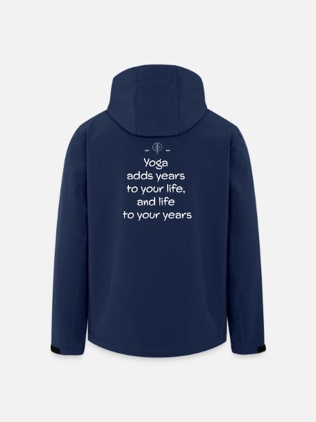 Yoga - Men’s Recycled Softshell Jacket by Stanley/Stella - navy