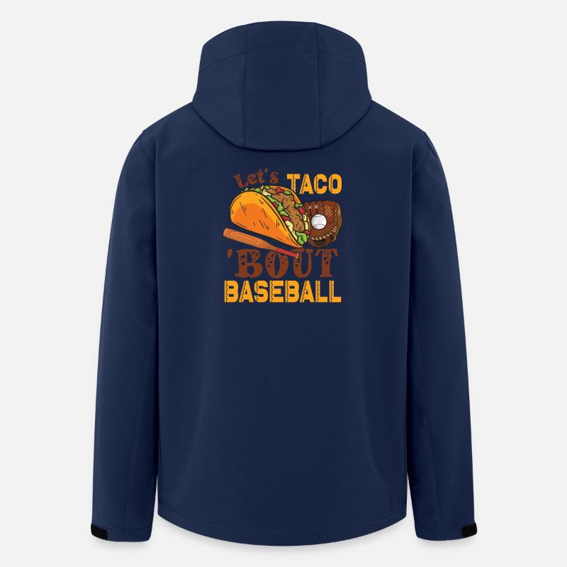 Let's Taco Bout Baseball - Recycelte Männer Softshell-Jacke von Stanley/Stella - Navy