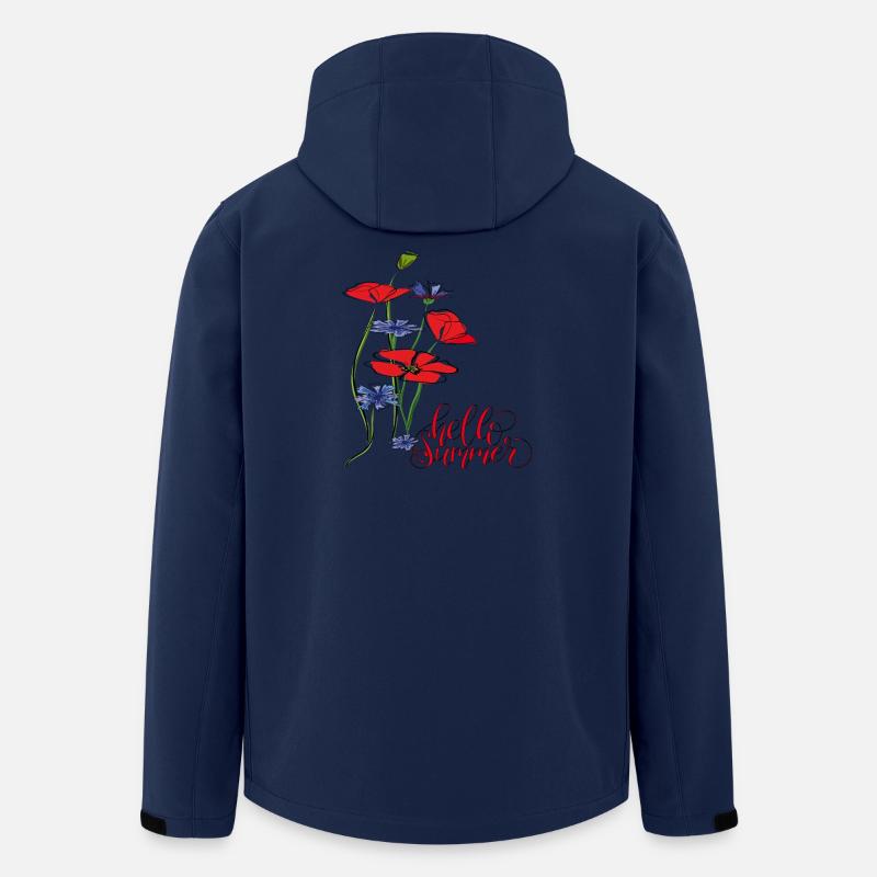 hello Summer - Recycelte Männer Softshell-Jacke von Stanley/Stella - Navy