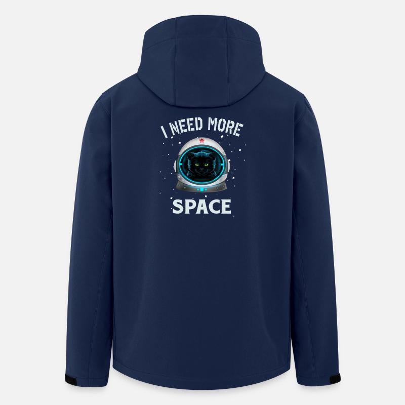 i need more space - Men’s Recycled Softshell Jacket by Stanley/Stella - navy