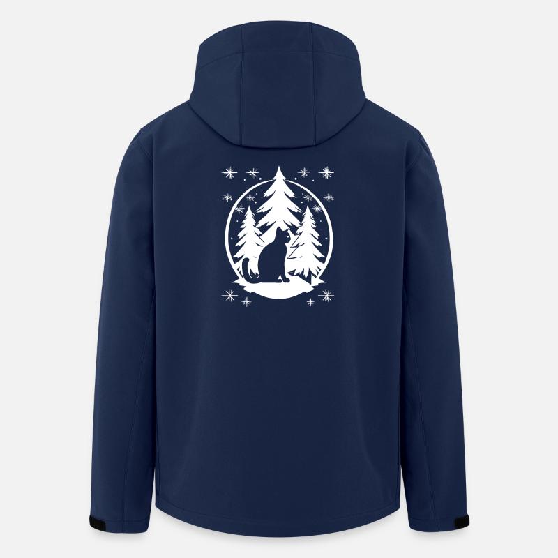 Kätzchen - Recycelte Männer Softshell-Jacke von Stanley/Stella - Navy