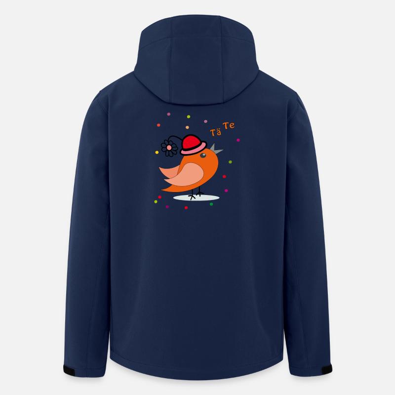 Fasching Karneval Konfetti - Recycelte Männer Softshell-Jacke von Stanley/Stella - Navy