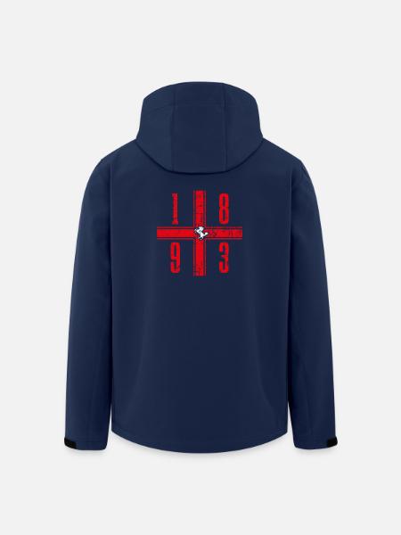 Stuttgart Fanmotiv - Recycelte Männer Softshell-Jacke von Stanley/Stella - Navy