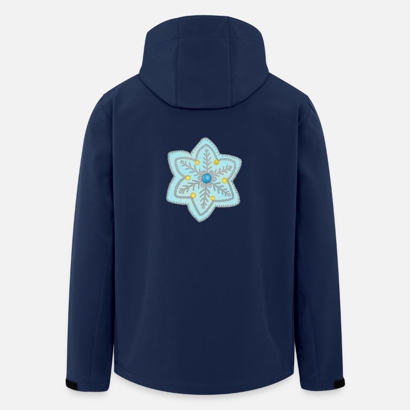 Winterstern - Recycelte Männer Softshell-Jacke Discoverer von Stanley/Stella - Navy