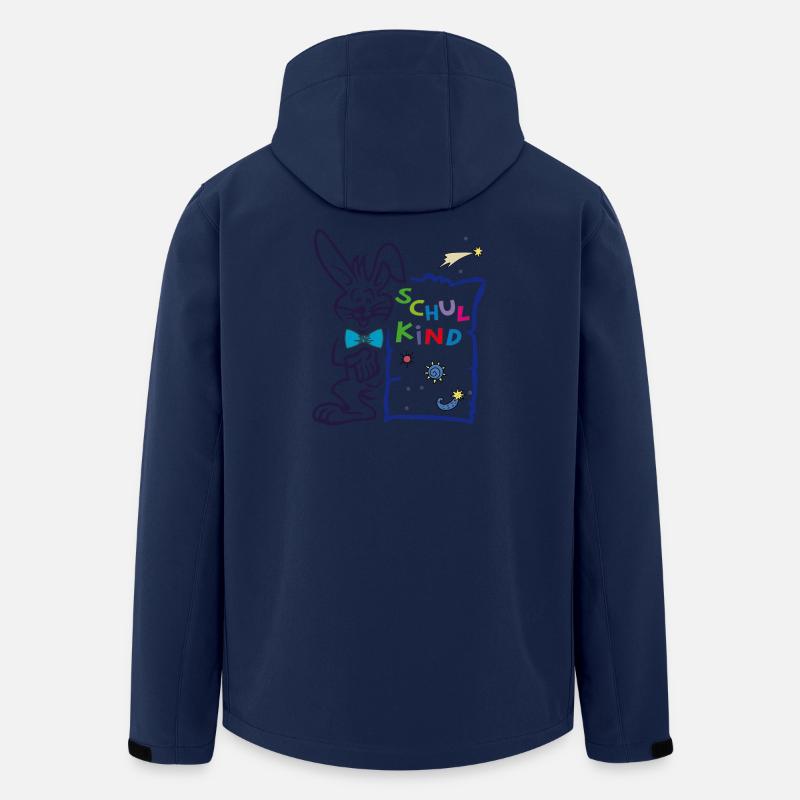 Schulstart Schulkind - Recycelte Männer Softshell-Jacke von Stanley/Stella - Navy