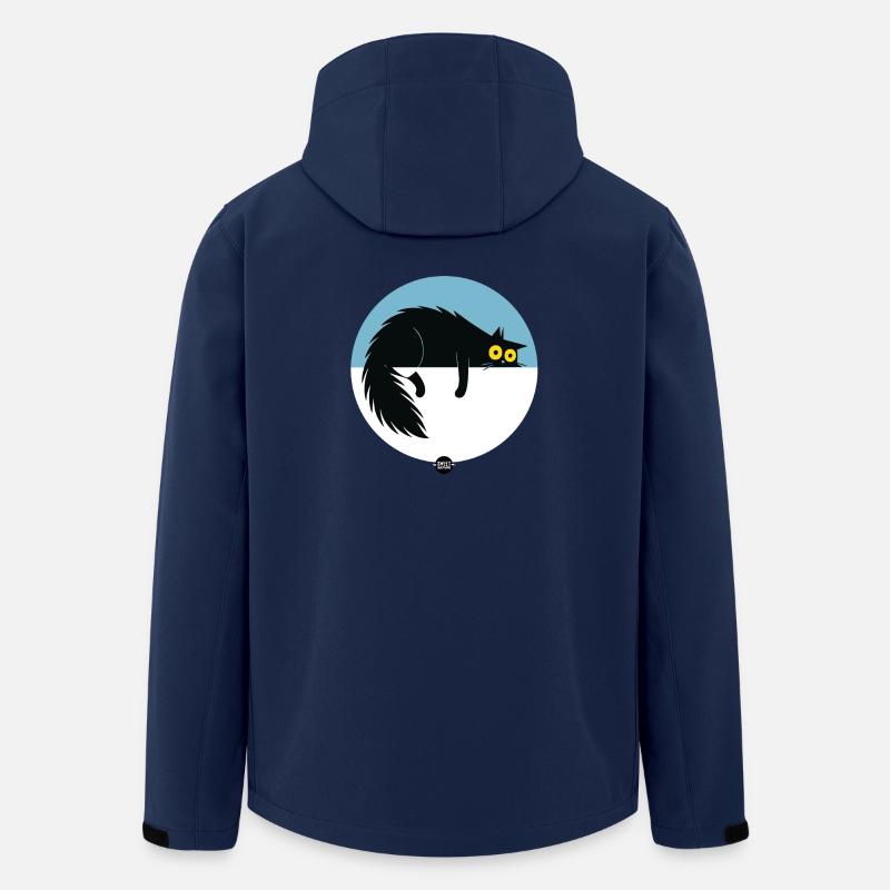 Mode de surveillance paresseuse - Veste softshell homme en polyester recyclé Stanley/Stella - marine