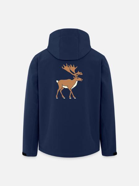Karibu - Recycelte Männer Softshell-Jacke von Stanley/Stella - Navy