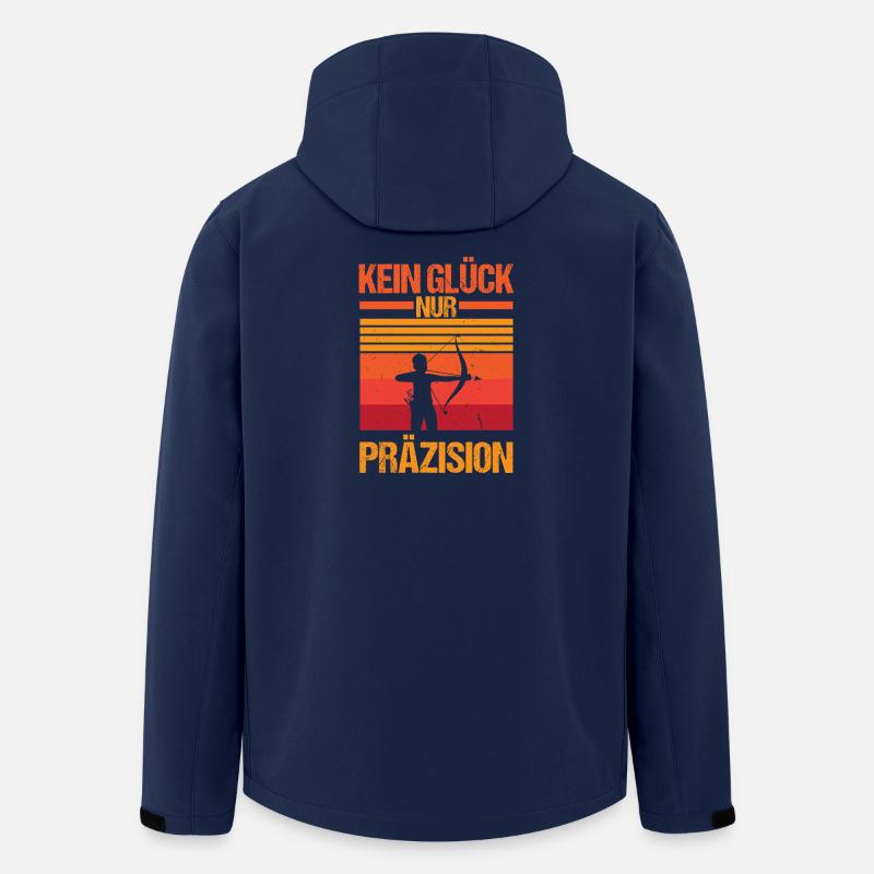Bogenschütze Bogensport Bogenschießen - Recycelte Männer Softshell-Jacke von Stanley/Stella - Navy