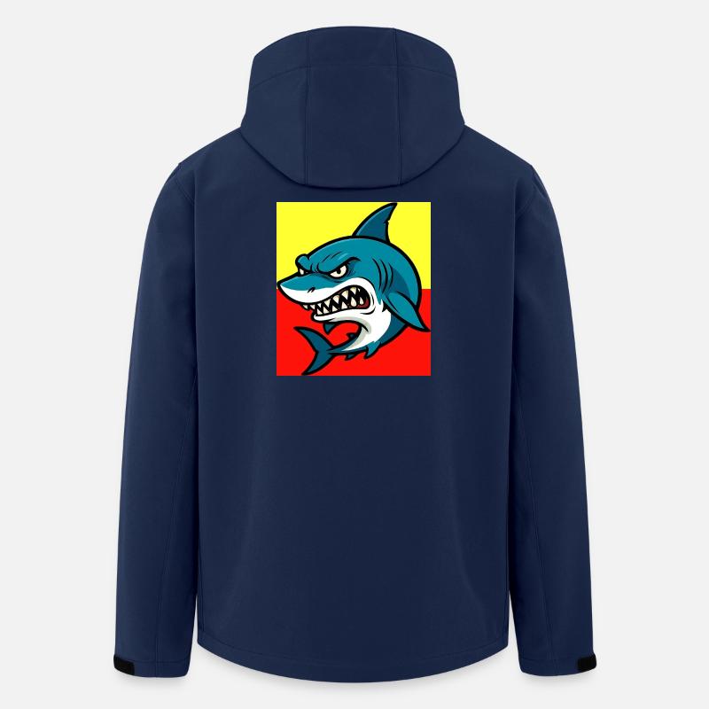 Hai - Recycelte Männer Softshell-Jacke von Stanley/Stella - Navy