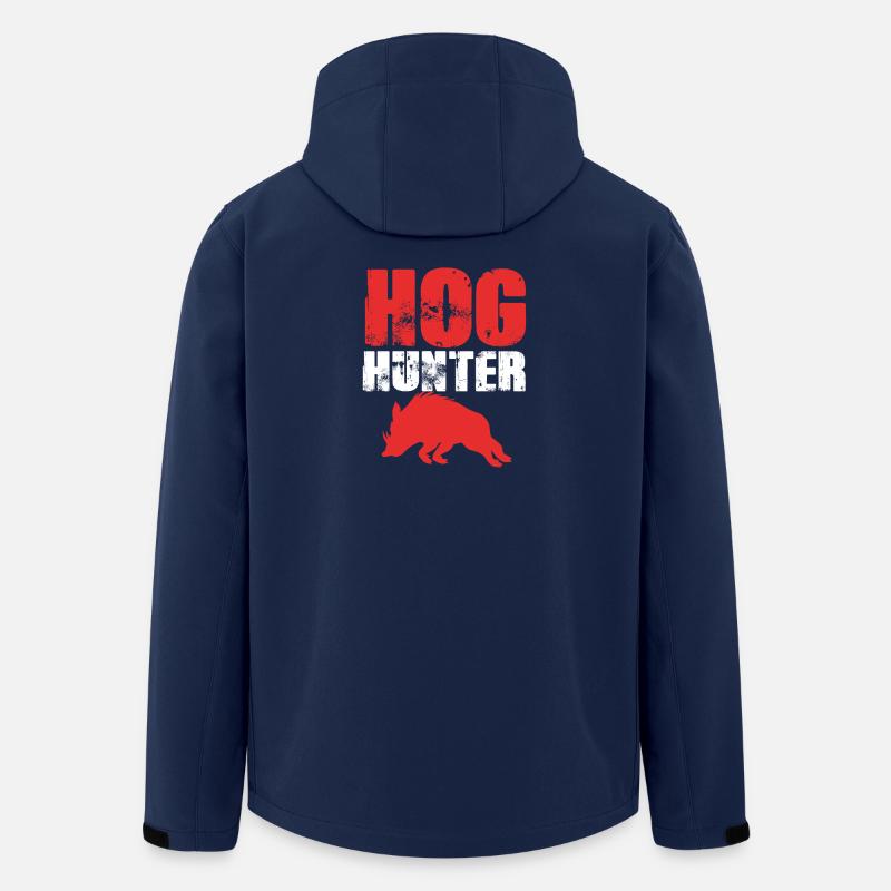 boar - Men’s Recycled Softshell Jacket by Stanley/Stella - navy