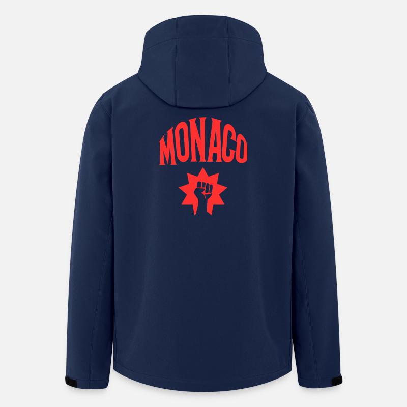 Monaco - Recycelte Männer Softshell-Jacke von Stanley/Stella - Navy