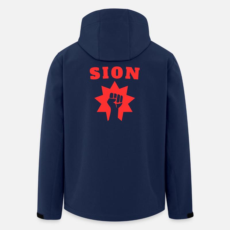 Sion - Recycelte Männer Softshell-Jacke von Stanley/Stella - Navy