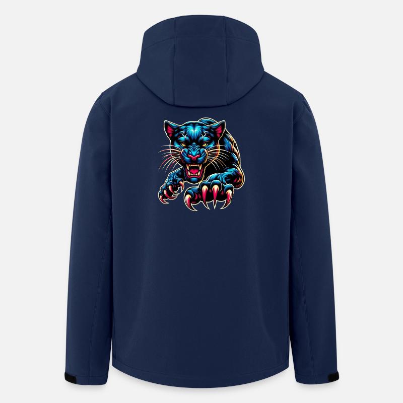 Panthère - Veste softshell homme en polyester recyclé Stanley/Stella - marine