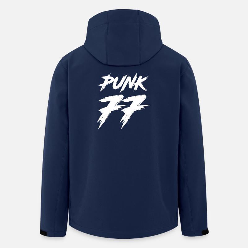 PUNK - Recycelte Männer Softshell-Jacke von Stanley/Stella - Navy
