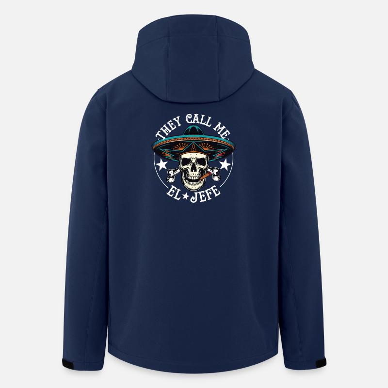 They call me - Recycelte Männer Softshell-Jacke von Stanley/Stella - Navy