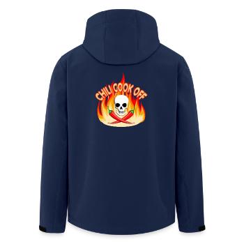 Chili Cook Off - Veste softshell homme en polyester recyclé Stanley/Stella - marine - Dos - AI Model Male 185 light (185cm)
