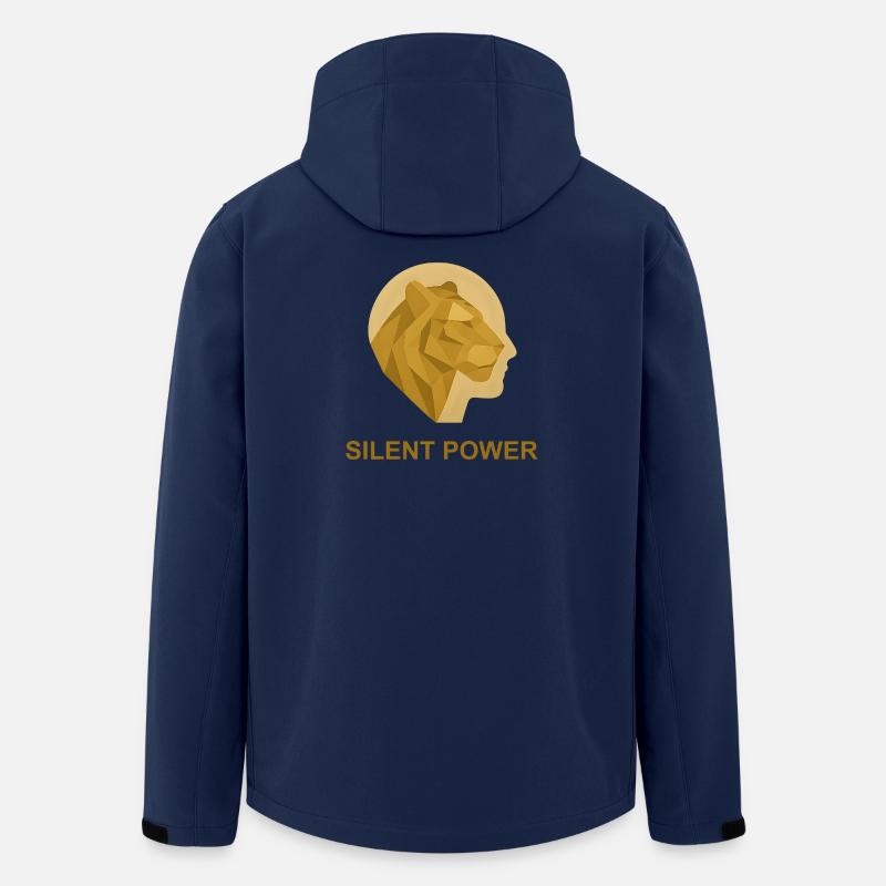 Silent Power - Recycelte Männer Softshell-Jacke von Stanley/Stella - Navy