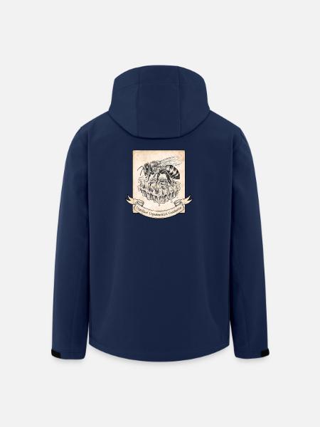 Roh Honig Ernährung - Recycelte Männer Softshell-Jacke von Stanley/Stella - Navy