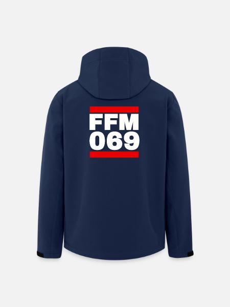 Frankfurt 069 - Recycelte Männer Softshell-Jacke von Stanley/Stella - Navy