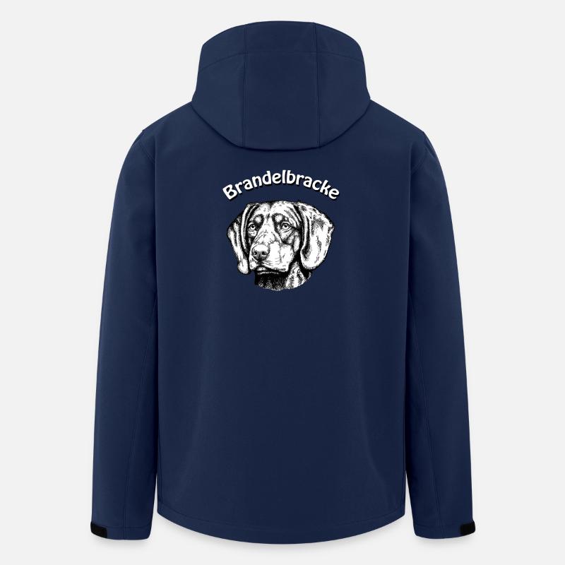Brandelbracke Portrait - Recycelte Männer Softshell-Jacke von Stanley/Stella - Navy