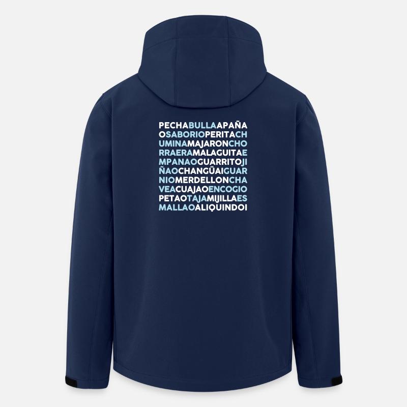 Malaguita (dunkel) - Recycelte Männer Softshell-Jacke von Stanley/Stella - Navy