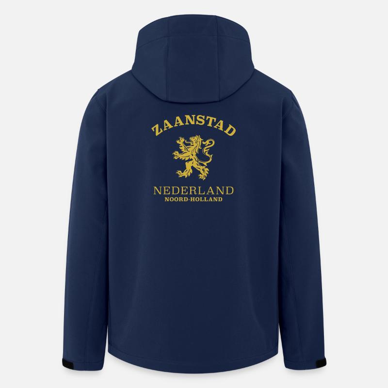 Zaanstad Netherlands Niederlande - Recycelte Männer Softshell-Jacke von Stanley/Stella - Navy