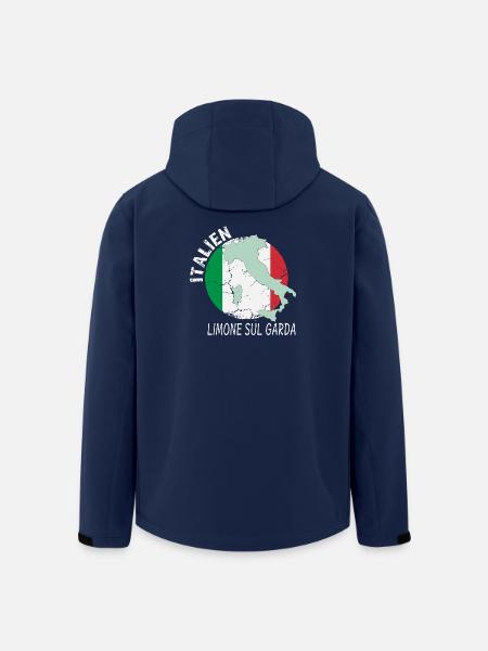Limone sul Garda - Recycelte Männer Softshell-Jacke von Stanley/Stella - Navy