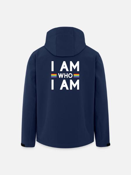 Pride Month - Ich bin, wer ich bin - LGBTQ+ - Recycelte Männer Softshell-Jacke von Stanley/Stella - Navy