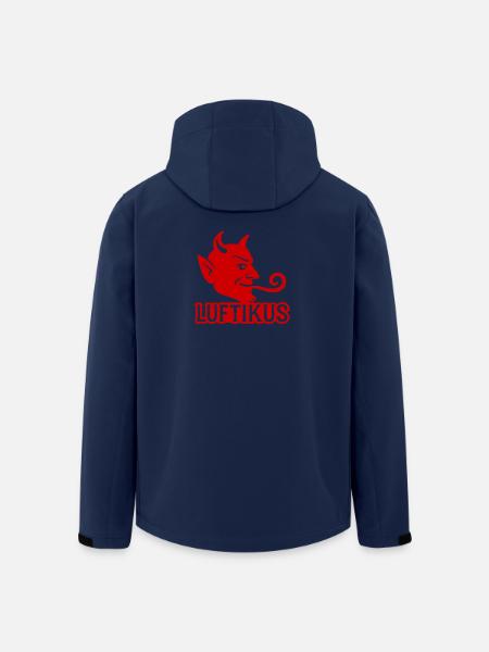 Luftikus - Recycelte Männer Softshell-Jacke von Stanley/Stella - Navy