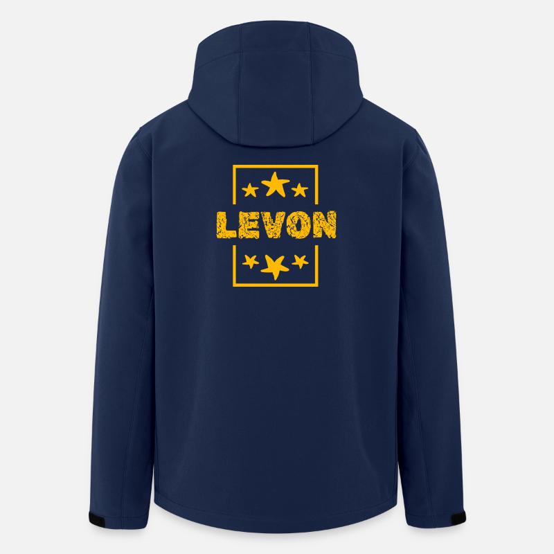 Levon as Levon - Men’s Recycled Softshell Jacket by Stanley/Stella - navy