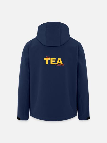 TEA TIME - Recycelte Männer Softshell-Jacke von Stanley/Stella - Navy