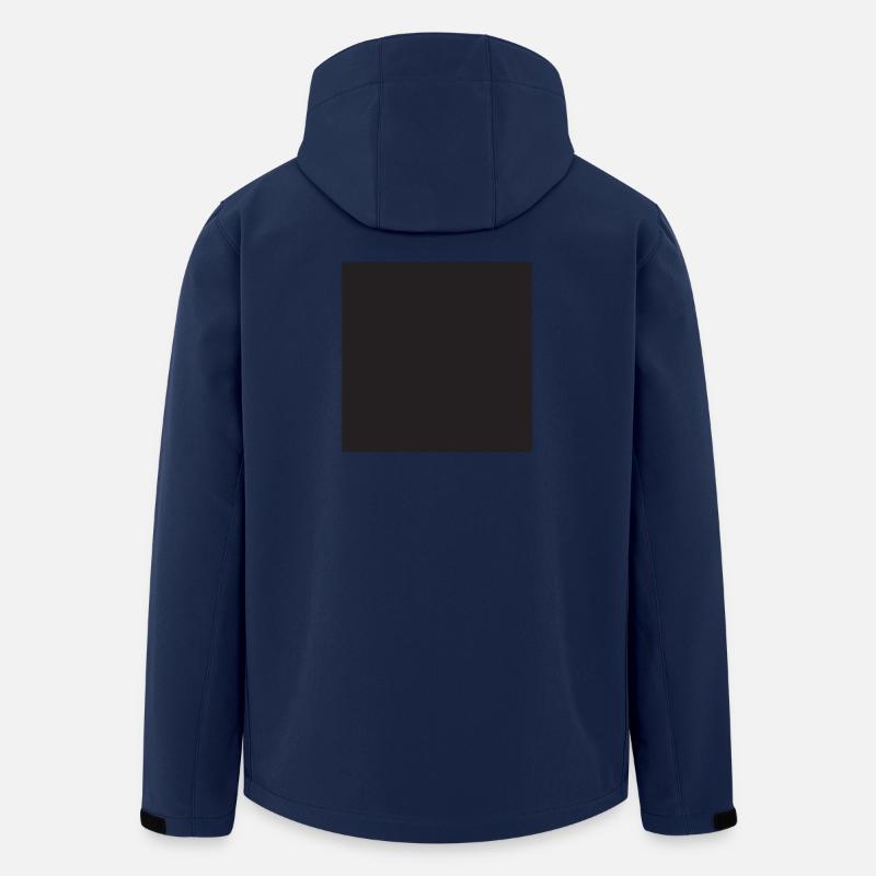 Viereck Viereck Viereck - Recycelte Männer Softshell-Jacke von Stanley/Stella - Navy