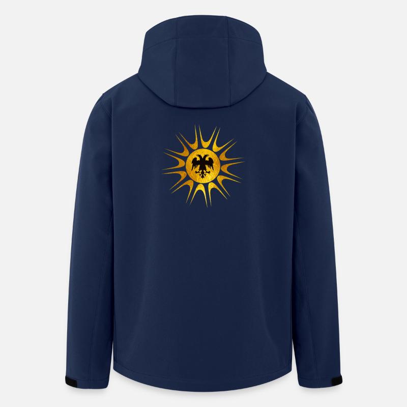 Illyria - Recycelte Männer Softshell-Jacke von Stanley/Stella - Navy