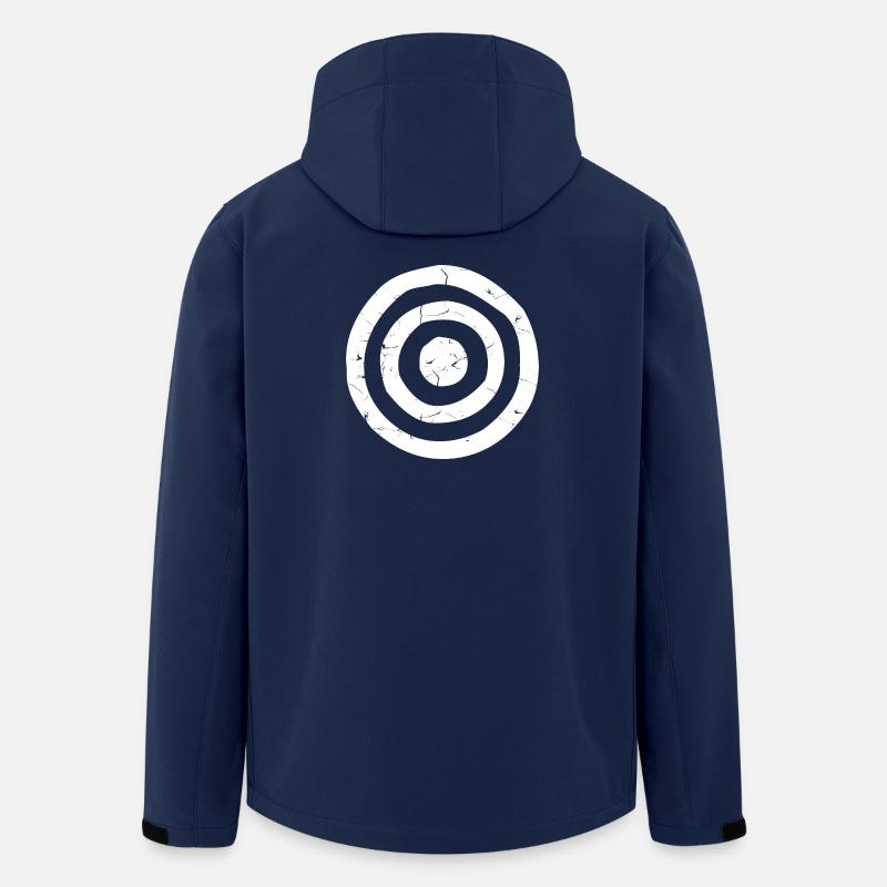 Cible Cible blanc sale - Veste softshell homme en polyester recyclé Stanley/Stella - marine