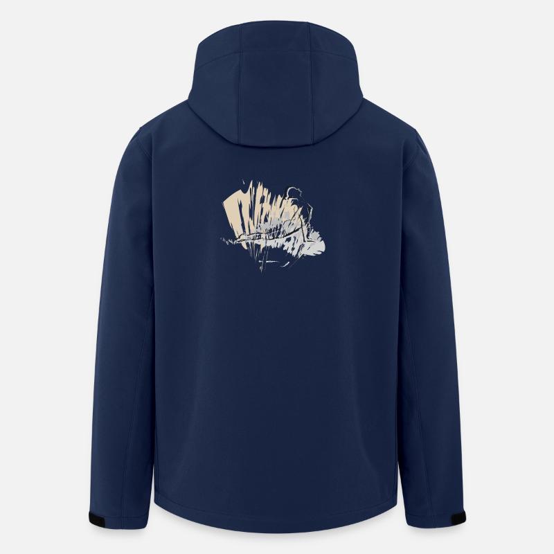Der perfekte Yoga-Style 2025 - Recycelte Männer Softshell-Jacke von Stanley/Stella - Navy