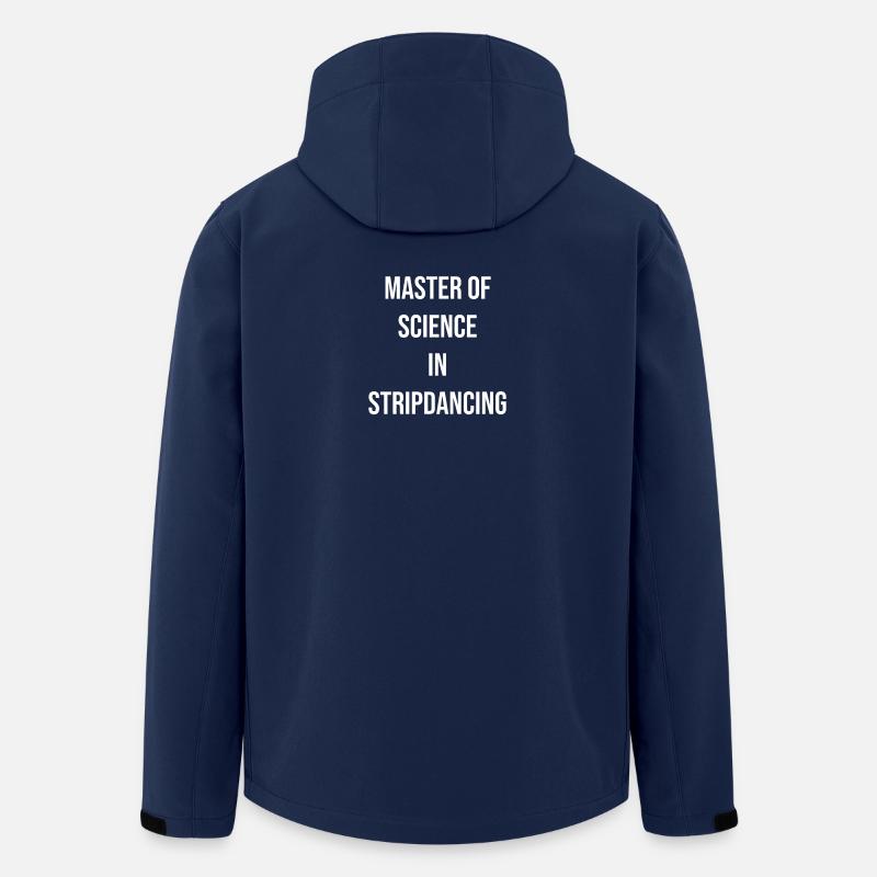 Maître en sciences en striptease - Veste softshell homme en polyester recyclé Stanley/Stella - marine