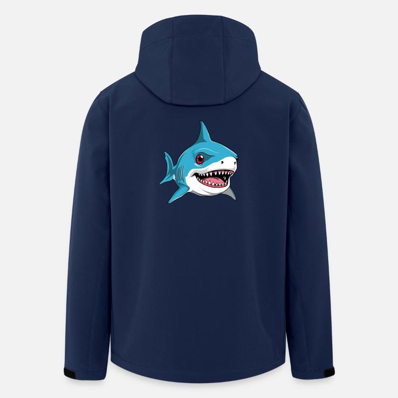 Mignon Petit Requin - Veste softshell homme en polyester recyclé Stanley/Stella - marine