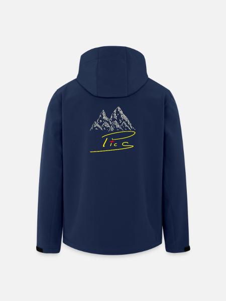 Bilder+ - Recycelte Männer Softshell-Jacke von Stanley/Stella - Navy