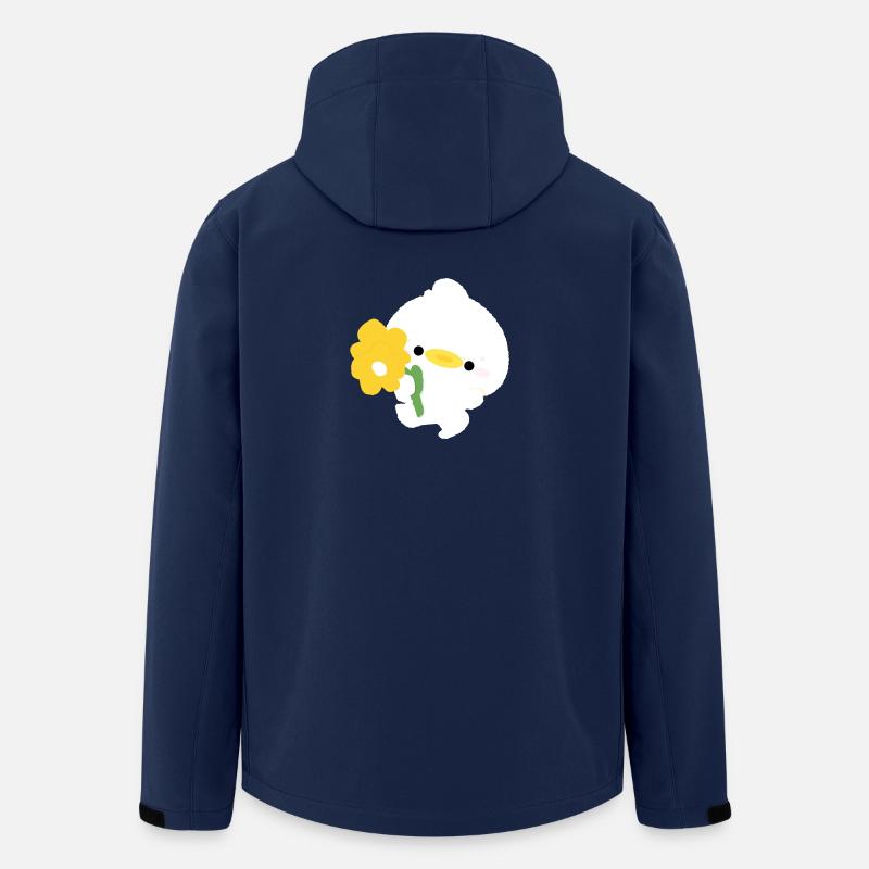 Romantic Duck - Men’s Recycled Softshell Jacket by Stanley/Stella - navy