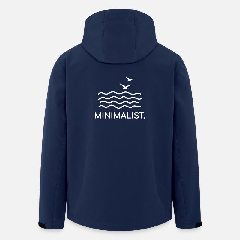 MINIMALIST - OCEAN - Men’s Recycled Softshell Jacket by Stanley/Stella - navy