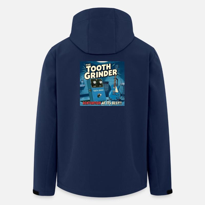 The Tooth Grinder Dentortion-Pedal - Recycelte Männer Softshell-Jacke von Stanley/Stella - Navy