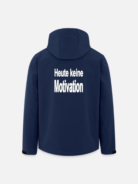 Motivation - Recycelte Männer Softshell-Jacke von Stanley/Stella - Navy